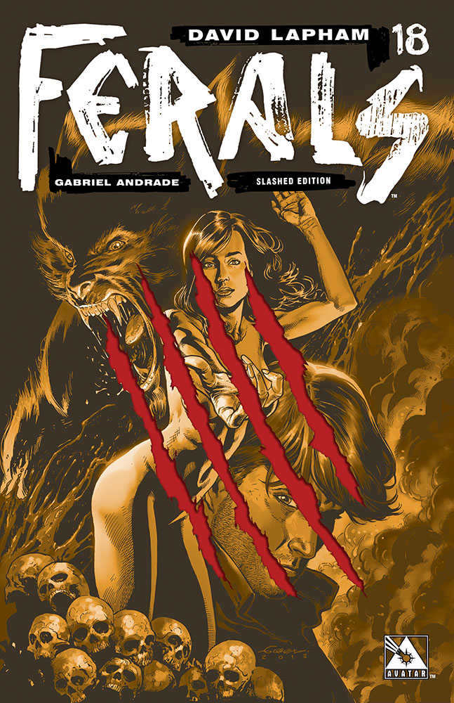 Ferals #18 Slashed Variant (Mature)