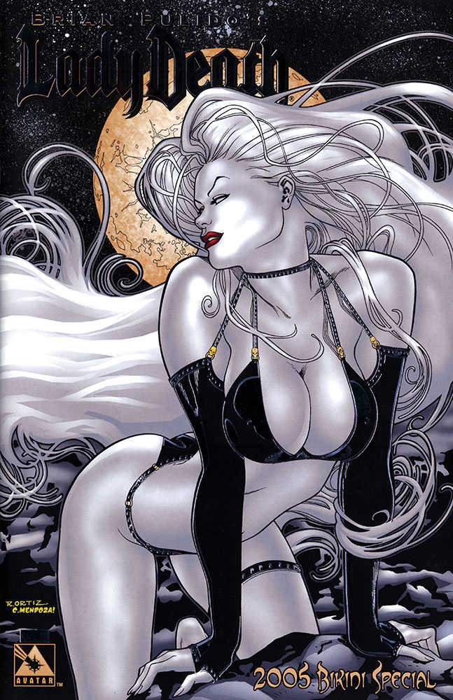 Lady Death Bikini 2005 Platinum Foil Variant (Mature)