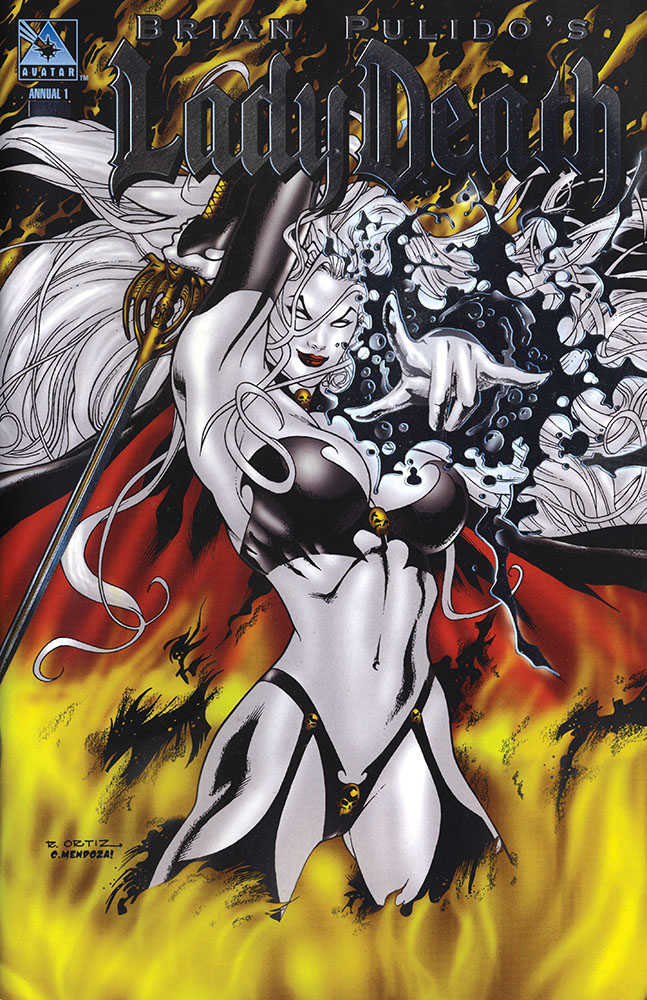 Lady Death Annual #1 Platinum Foil Variant (Mature)