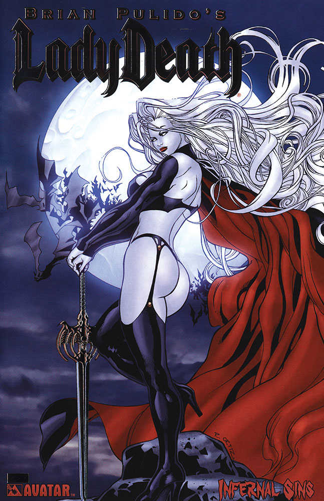 Lady Death Infernal Sins Platinum Foil Variant (Mature)