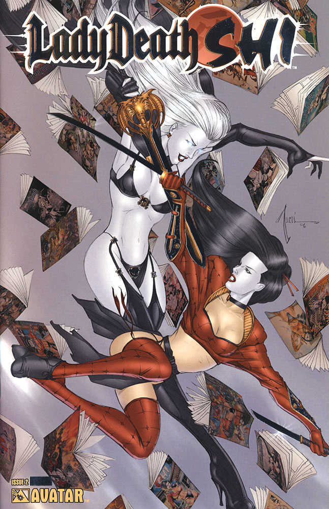 Lady Death Shi #2 Platinum Foil Variant (Mature)