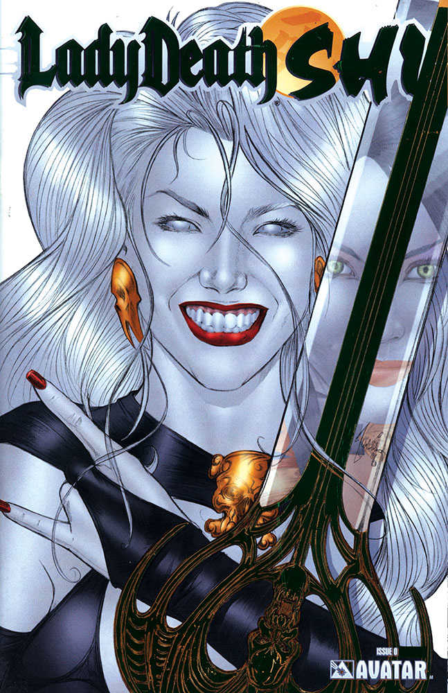 Lady Death Shi #0 Emerald Green Foil Variant (Mature)