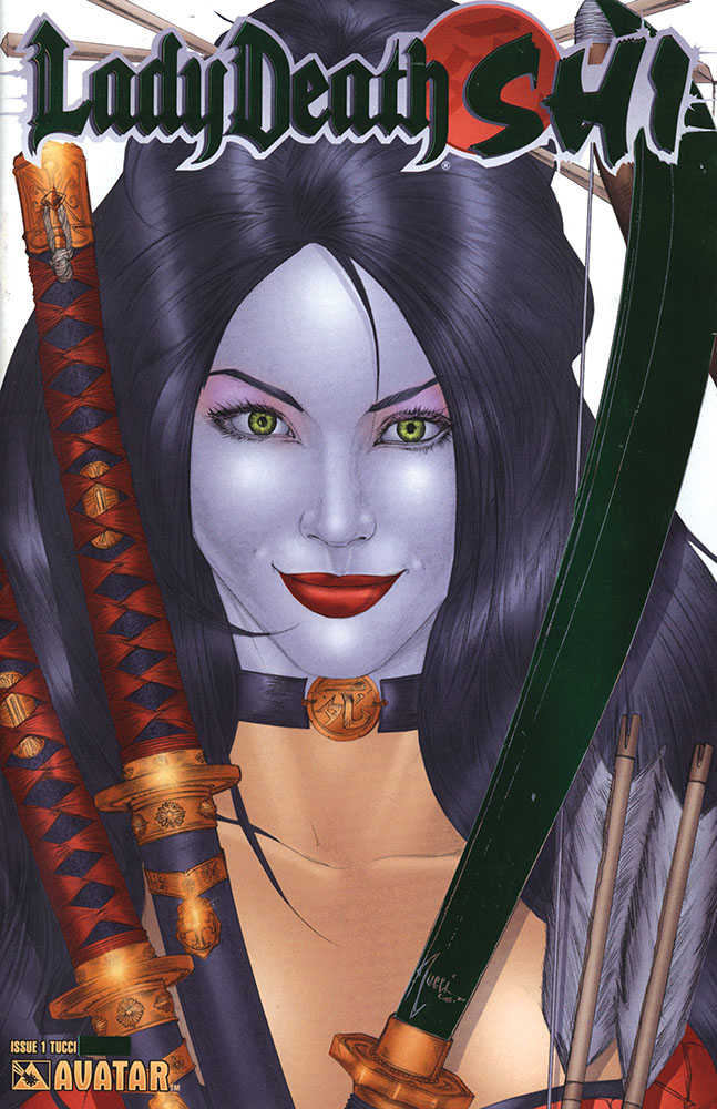 Lady Death Shi #1 Emerald Green Foil Variant (Mature)