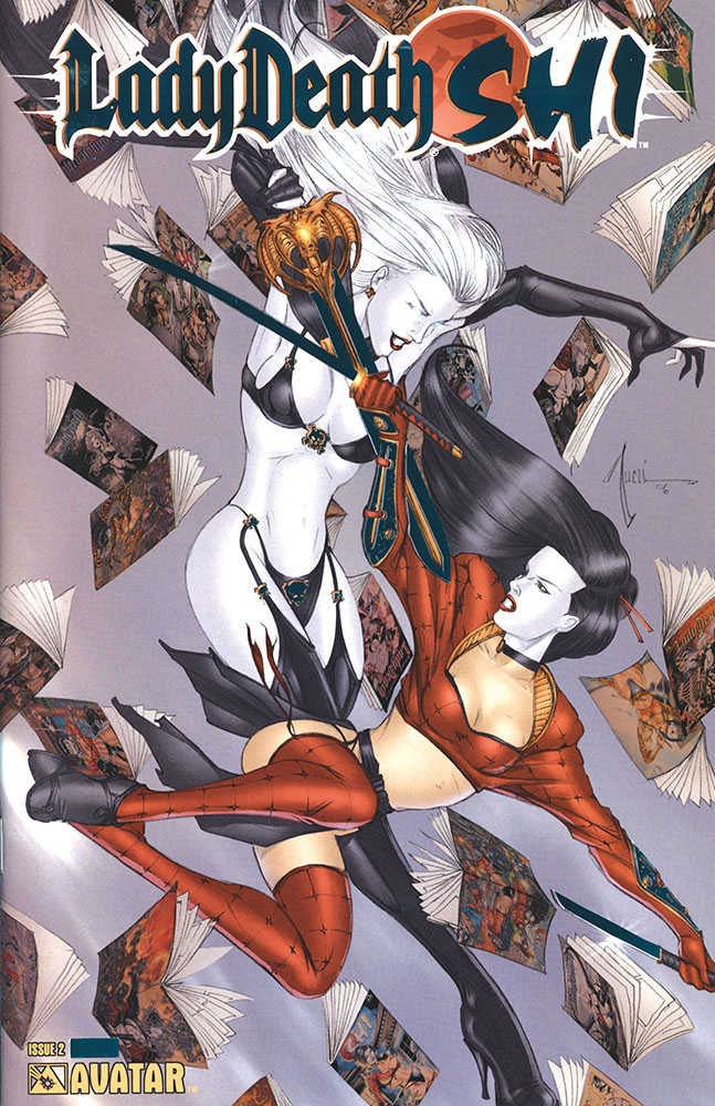 Lady Death Shi #2 Emerald Green Foil Variant (Mature)