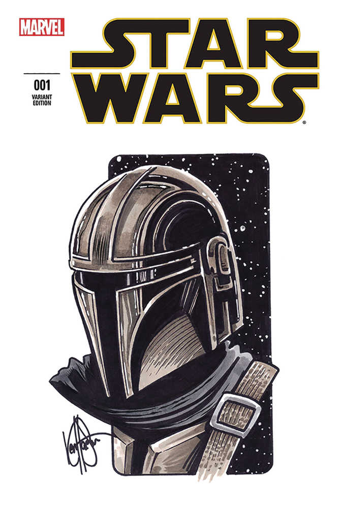 Star Wars #1 Haeser Signed Remarked 