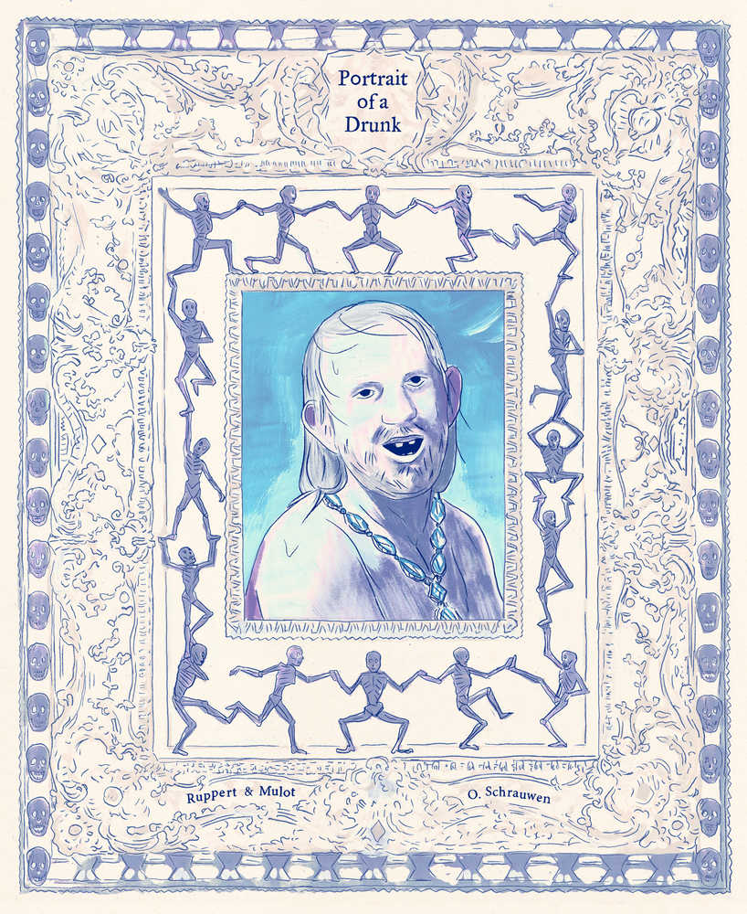 Portrait Of A Drunk Hardcover Schrauwen 