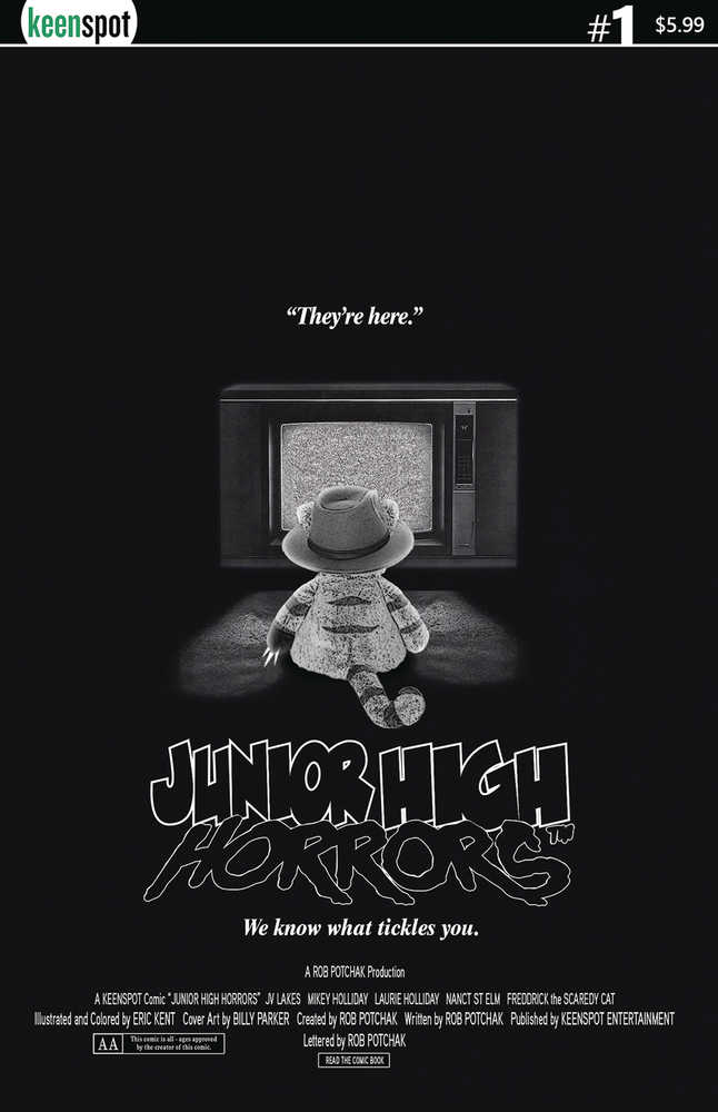 Junior High Horrors April Fools Special #1 Cover B Poltergeist