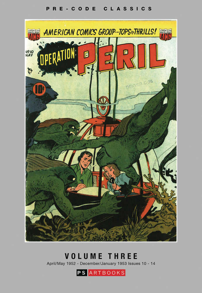 Pre Code Classics Operation Peril Hardcover Volume 03 