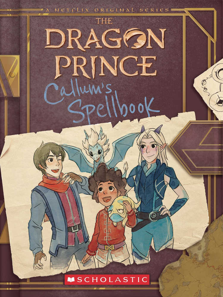 Dragon Prince Callums Spellbook Softcover 