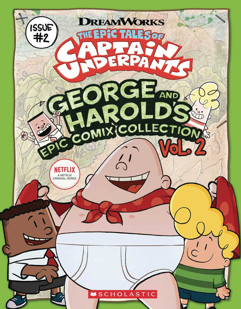 Epic Tales Capt Underpants Volume 02 George & Harolds Comix 