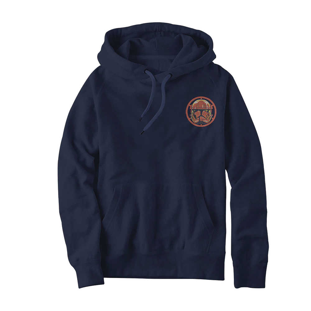 Star Wars Dark Side Power Crest Hoodie MED 
