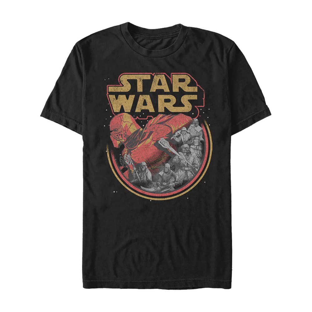 Star Wars Retro Villains T-Shirt LG 