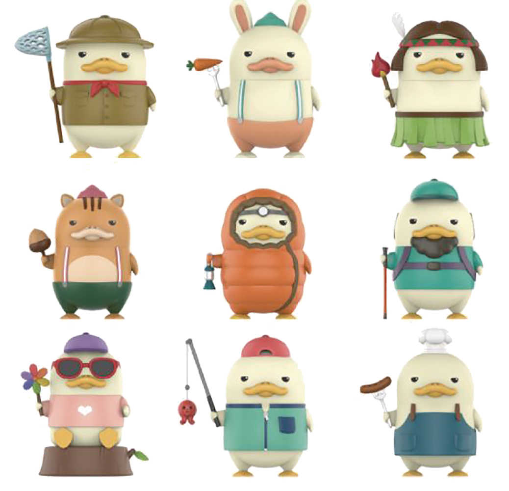 Pop Mart Duckoo In The Forest 9 Pc Figure Blind Mystery Box Display 