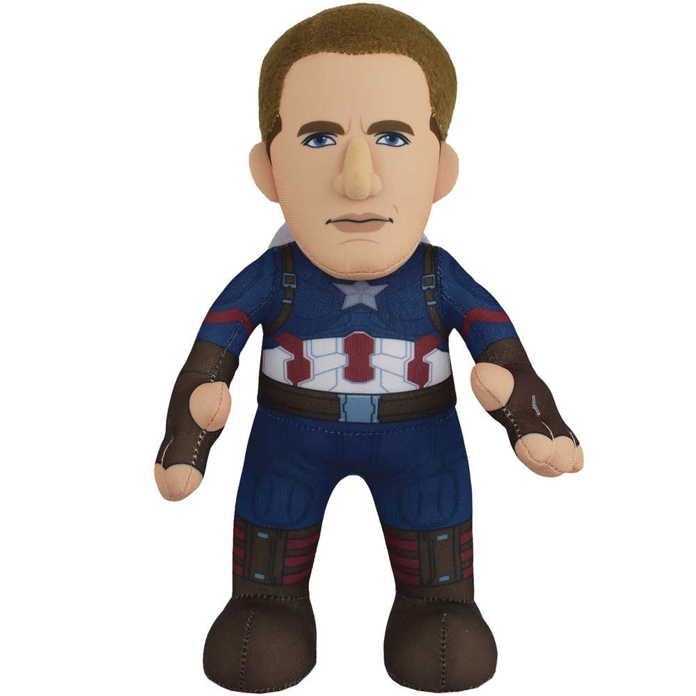 Marvel Heroes Captain America 10 In Plush Figure 
