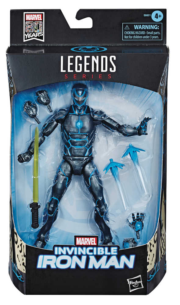 Marvel Legends 6 In Civil War II Stealth Variant Iron Man Action Figure Case (