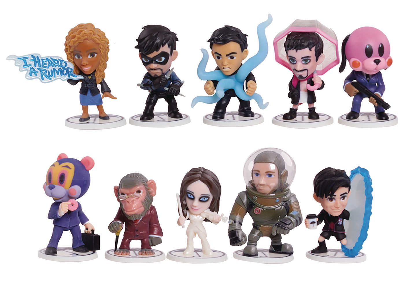 Umbrella Academy 12 Pc Chibi Figures Series 1 Assortment 
