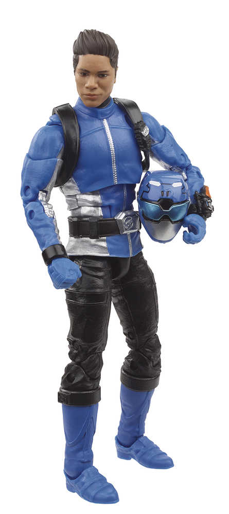 Power Rangers Lightning Bm Blue Ranger 6 In Action Figure Case  
