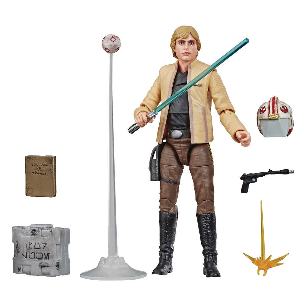Star Wars Black Con Exclusive Luke Skywalker Celebration 6 In Action Figure Case 