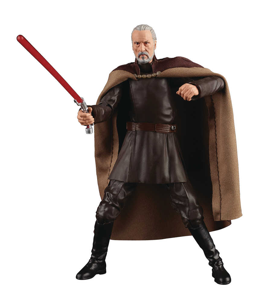 Star Wars E2 Black Series Count Dooku 6 In Action Figure Case  