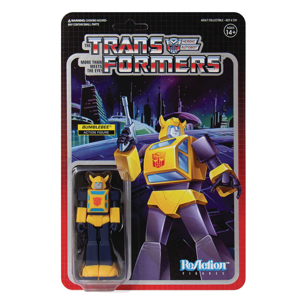 Transformers Bumblebee Reaction Figure  