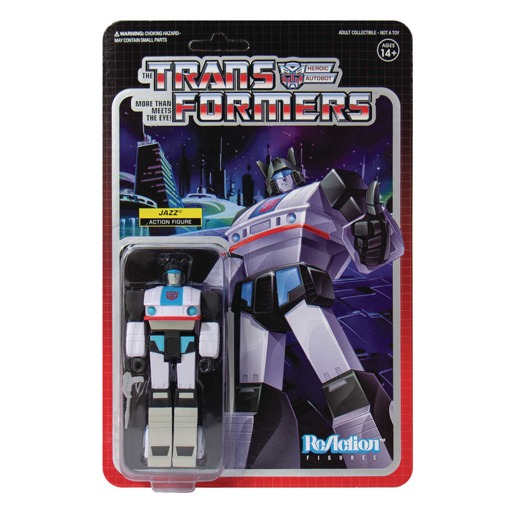 Transformers Jazz Reaction Figure  