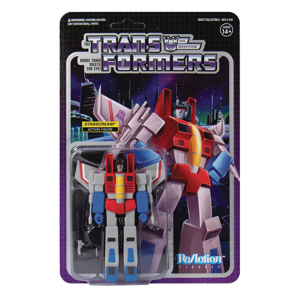 Transformers Starscream Reaction Figure  