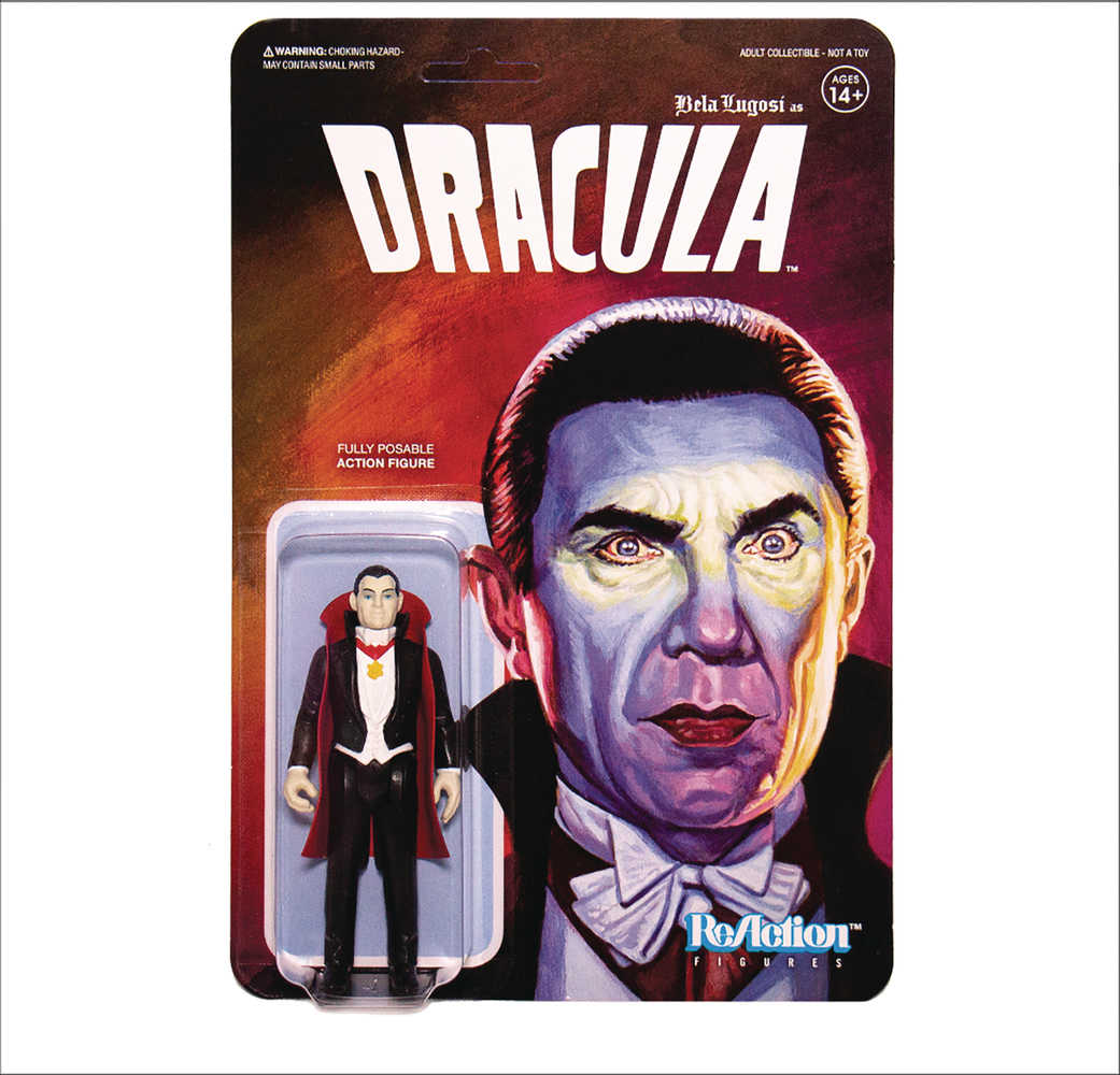 Universal Monsters Wv 2 Dracula Reaction Figure  