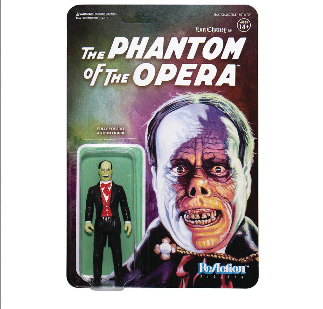 Universal Monsters Wv 2 Phantom Of The Opera Reaction Figure (N