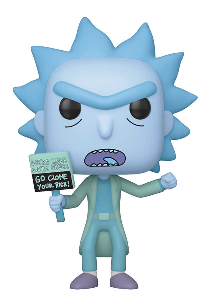 Pop Animation Rick & Morty Hologram Rick Clone Vinyl Figure 