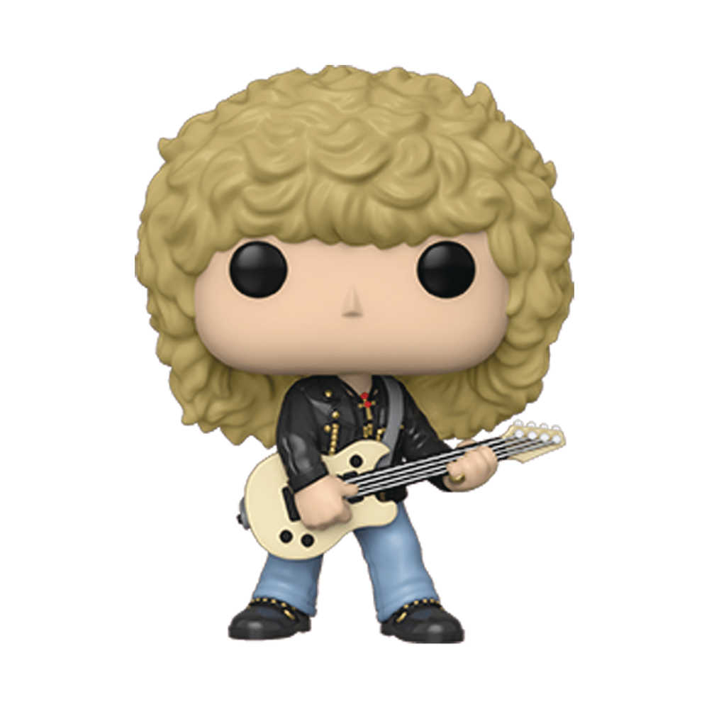 Pop Rocks Def Leppard Rick Savage Vinyl Figure 