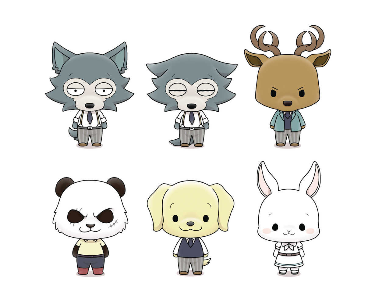 Beastars Chokorin Mascot Series 6 Pc Ds 