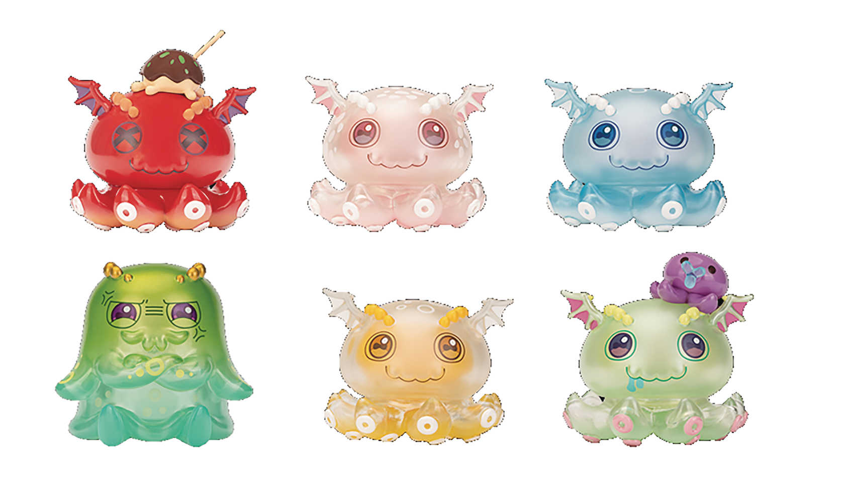 The Call Of Purupuru Tradging Figure 6 Pc Bmb Display 