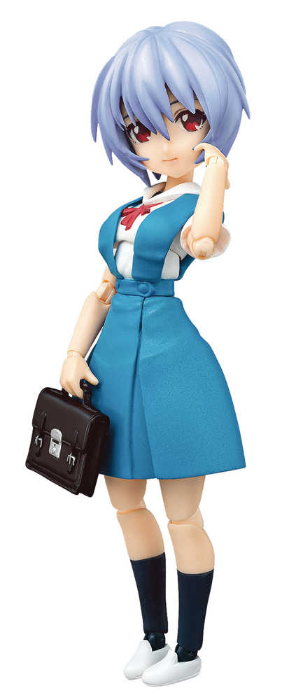 Rebuild Evangelion Parform R Rei Ayanami Action Figure School Ver 