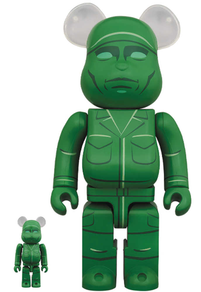 Green Army Men 100% & 400% Bea 2 Pk 