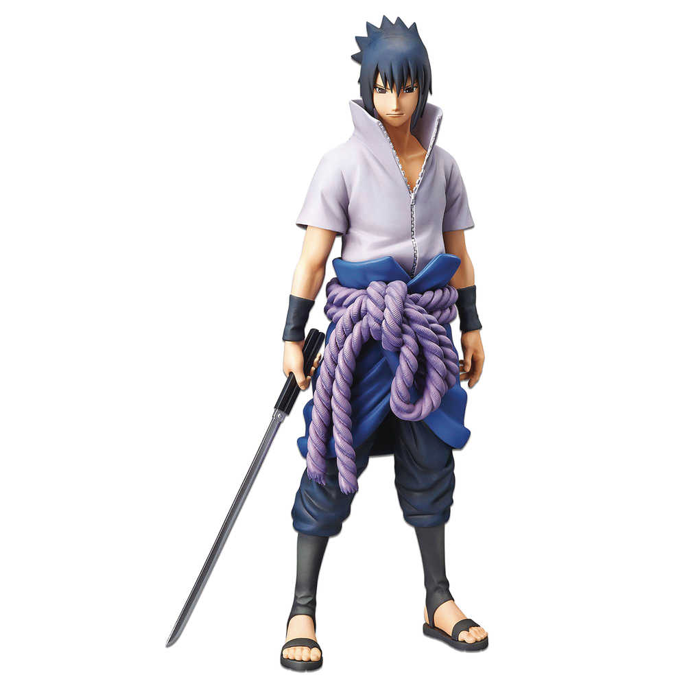 Naruto Shippuden Grandista Nero Sasuke Uchiha Figure 