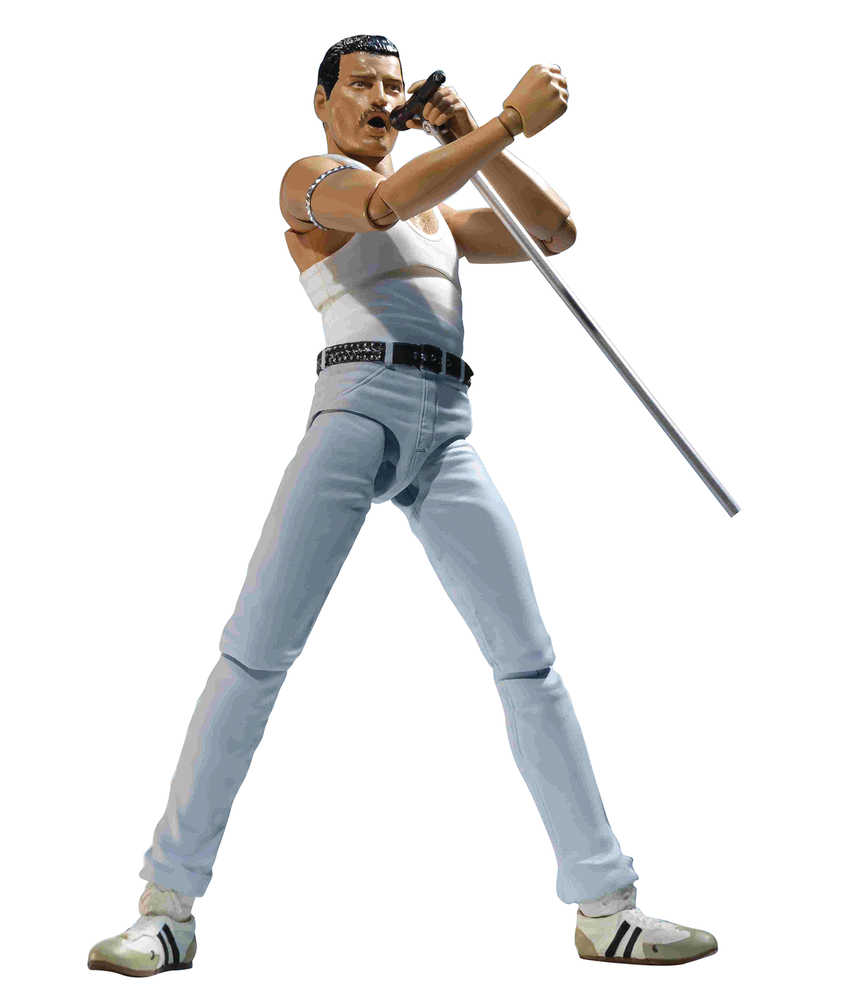 Queen Freddie Mercury Live Aid S.H.Figuarts Action Figure  