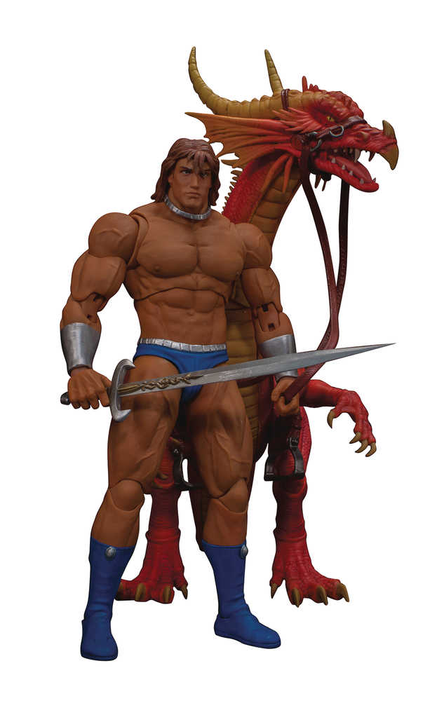Storm Collector's Golden Axe Ax Battler & Red Dragon 1/12 Action Figure 