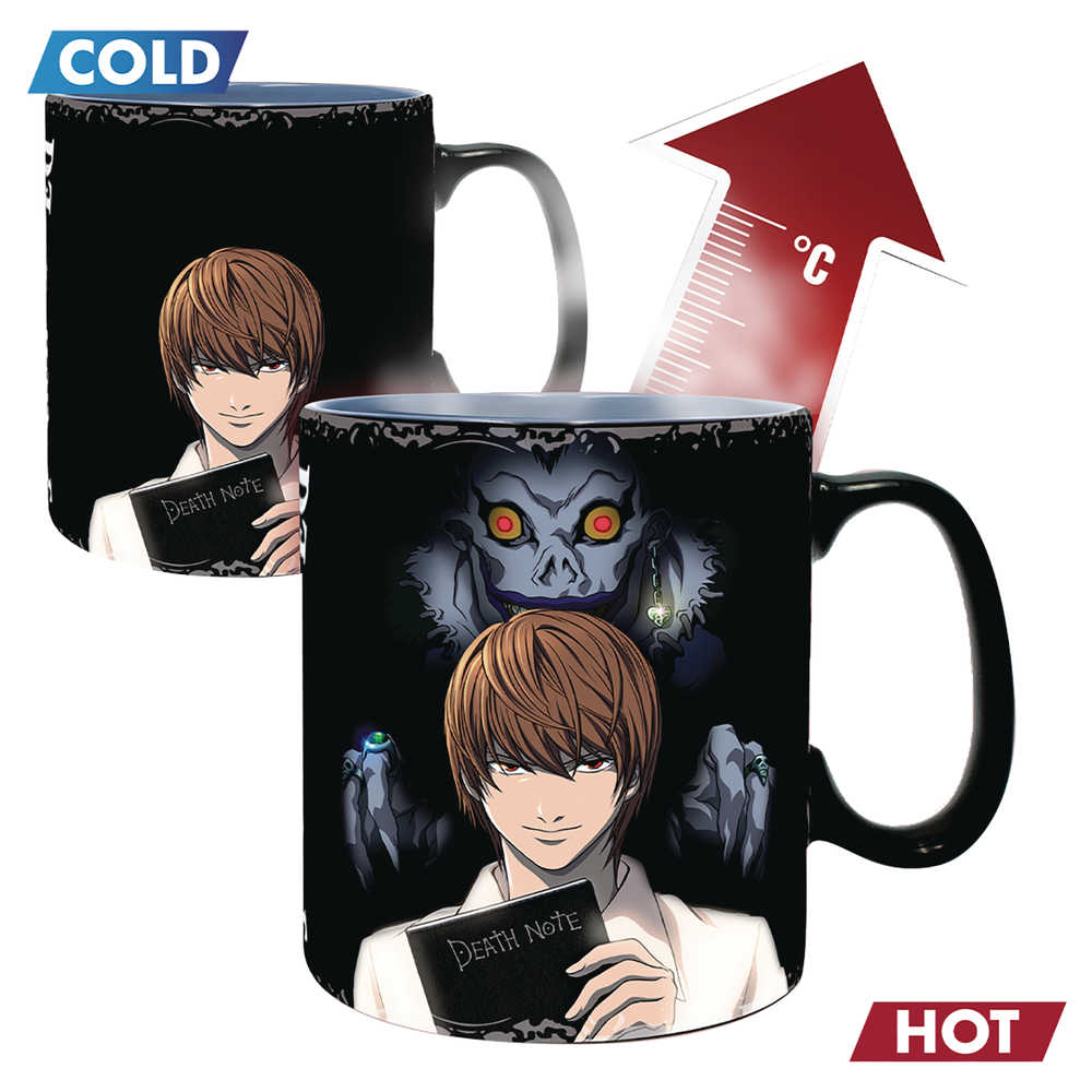 Death Note Kira & L Heat Change Mug 