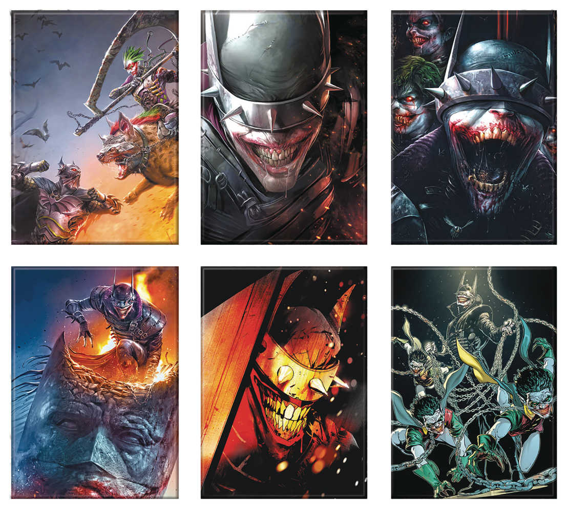 DC Heroes Dark Knight Metal 36 Pc Magnet Assortment 