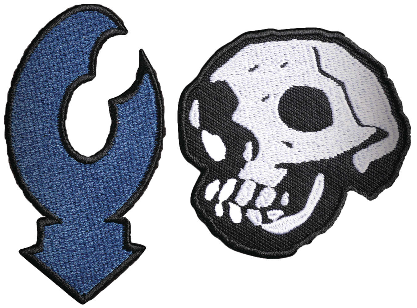 Hellboy Lobster Johnson Symbol & Skull 8 Pc Patch Assortment 