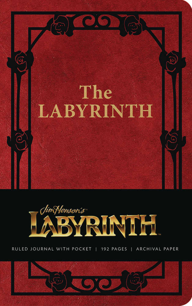 Labyrinth Hardcover Ruled Journal 