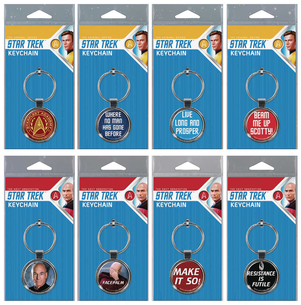Star Trek Keychain 36 Ct Assortment 