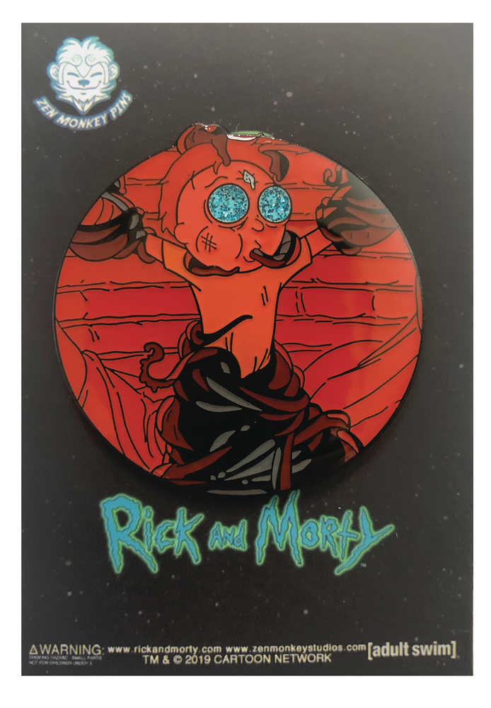 Rick And Morty Death Crystal Morty In Fortress Pin 