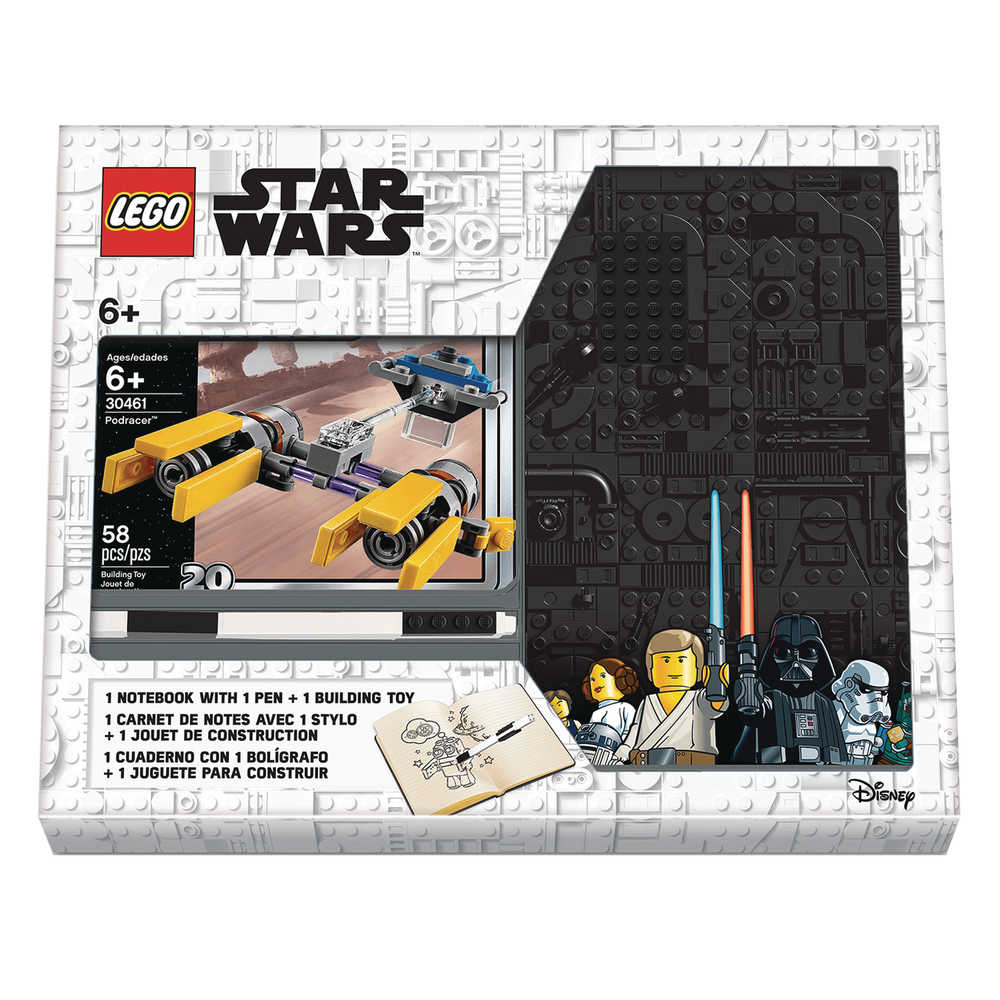 Lego Star Wars Poderacer Notebook And Pen Recruit Bag 
