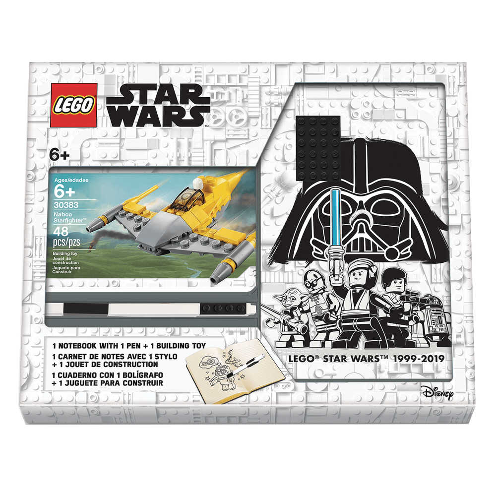 Lego Star Wars Naboo Fighter Notebook And Pen Recruit Bag (N