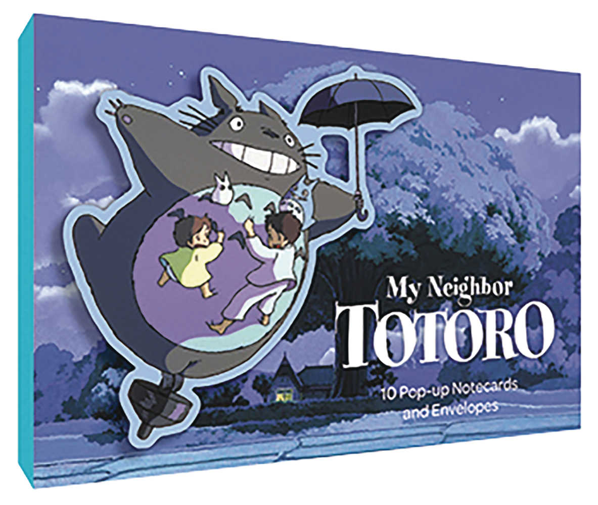 My Neighbor Totoro 10 Pc Pop Up Stationery Set 
