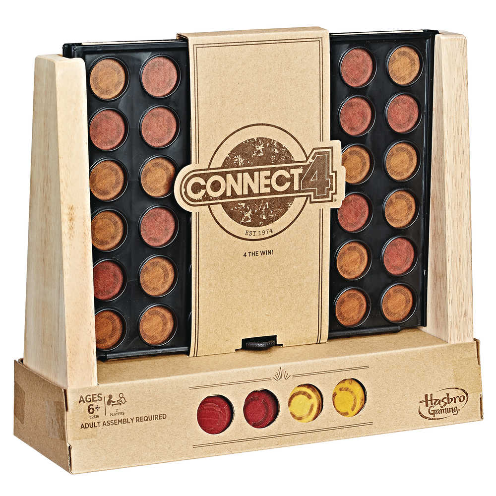 Connect 4 Rustic Series Game Case  