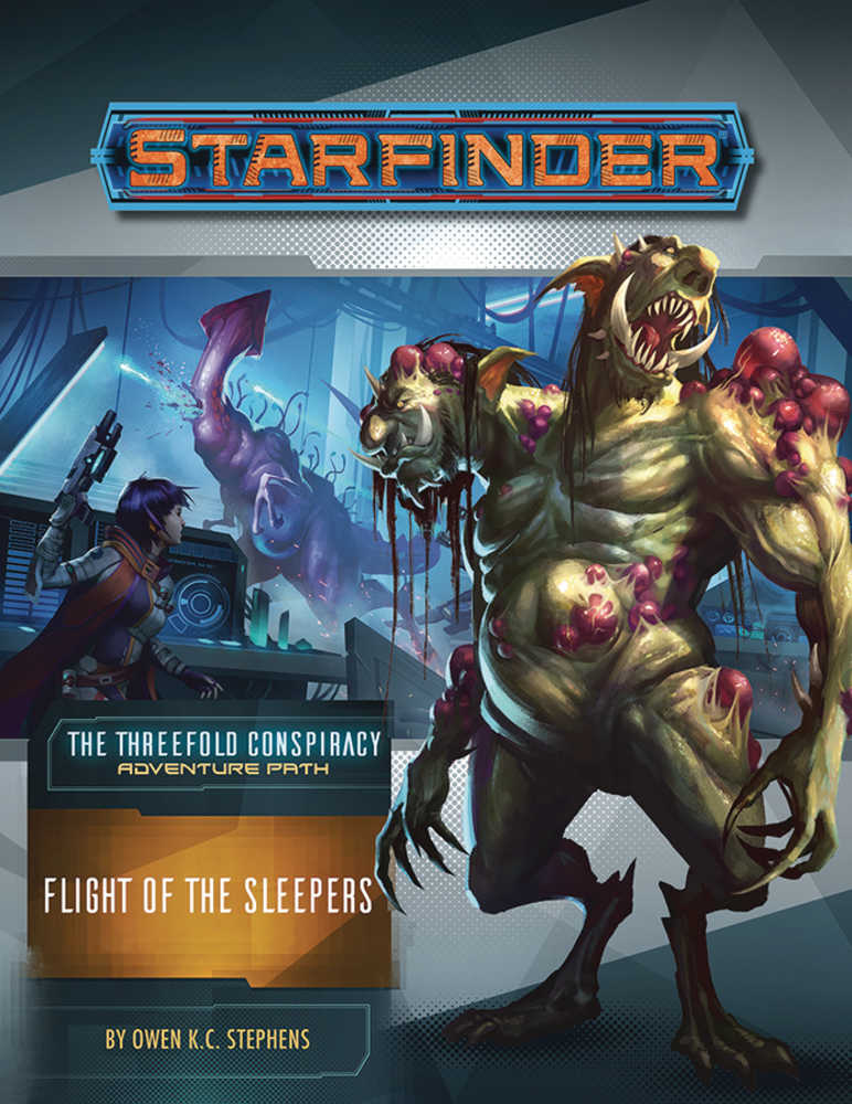 Starfinder Adventure Path Threefold Conspiracy Volume 02
