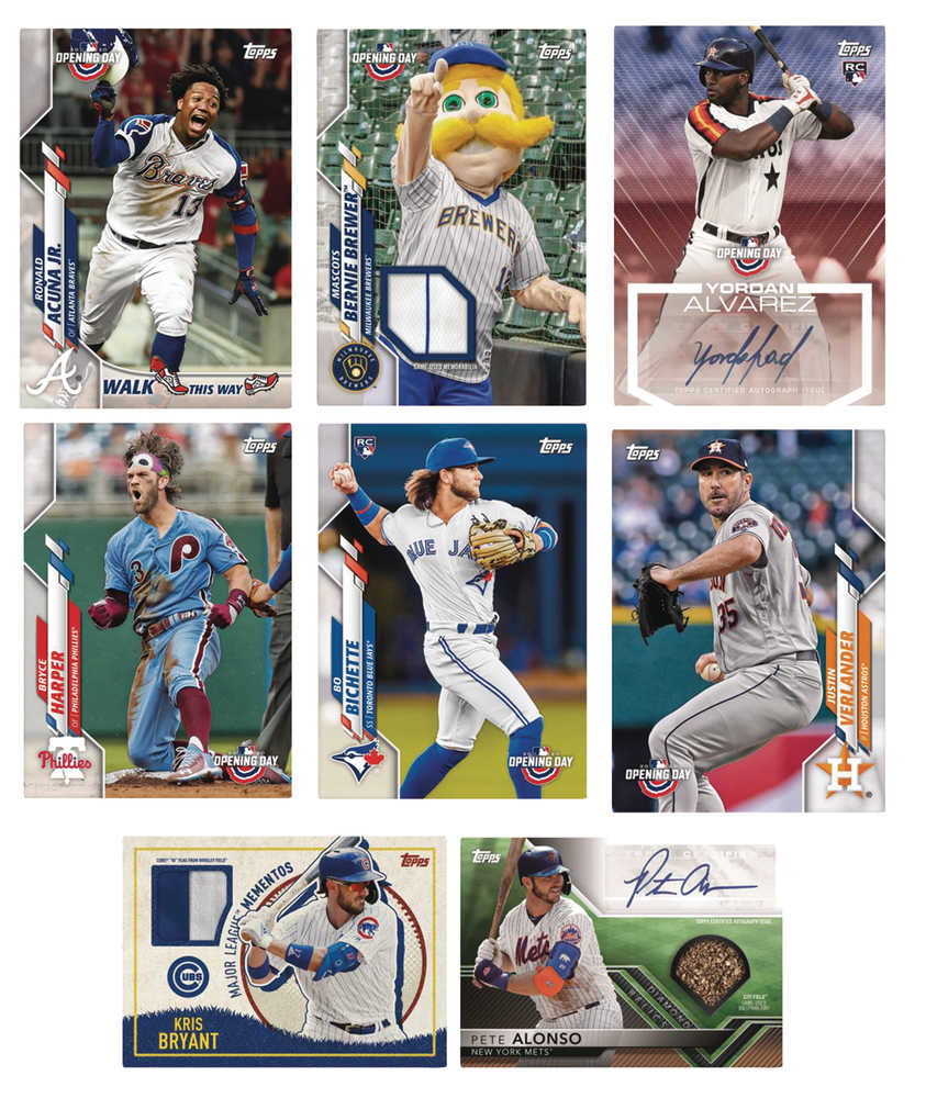 Topps 2020 Opening Day Baseball Trading Card Box  