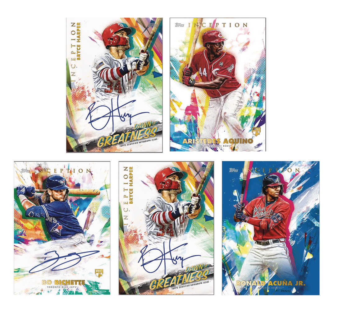 Topps 2020 Inception Baseball Trading Card Box  
